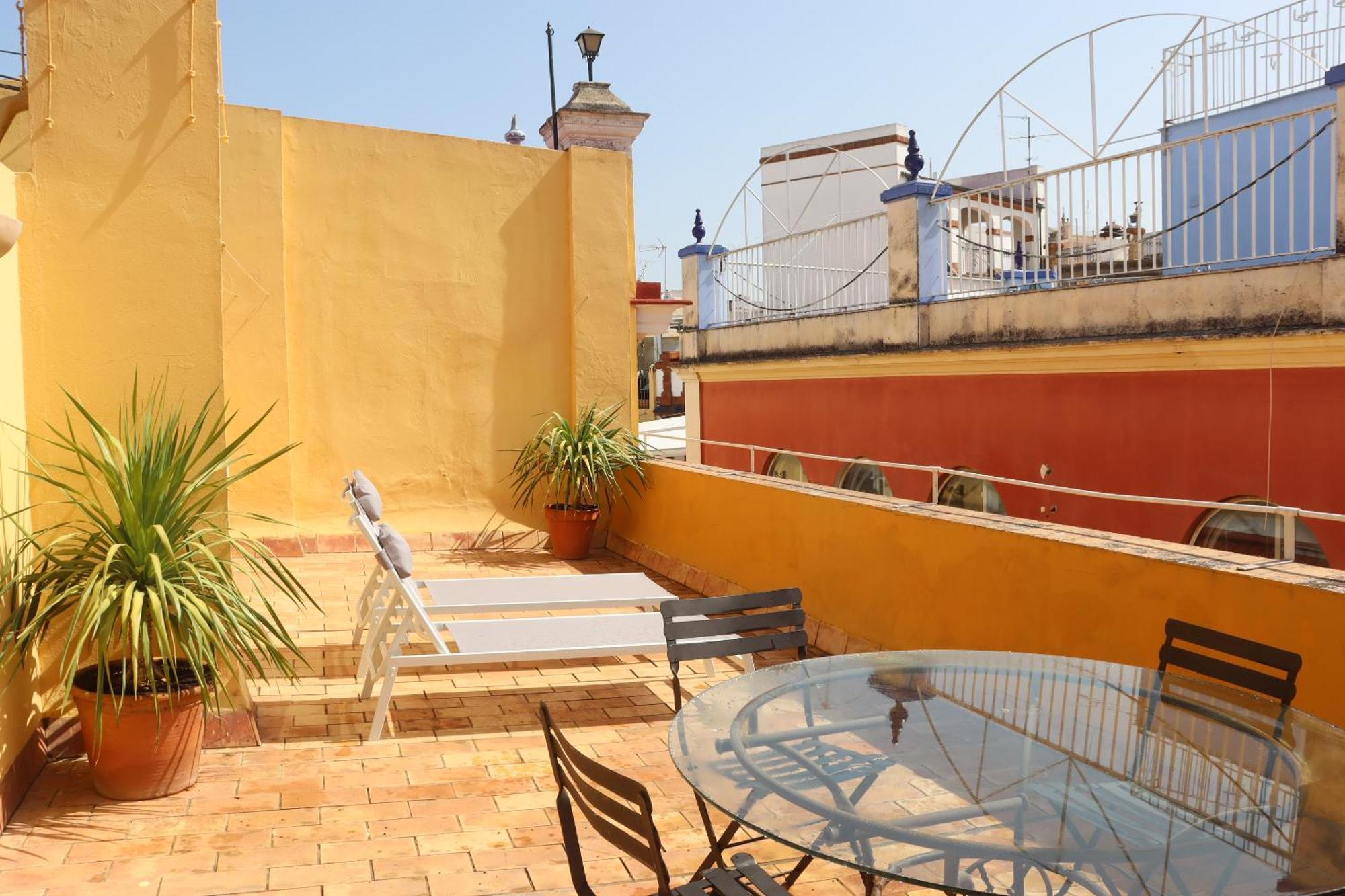 Fantastico Duplex Catedral, Terraza Privada Appartement Sevilla Buitenkant foto